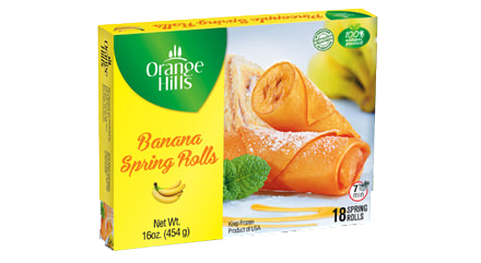 Banana Spring Rolls